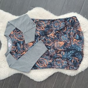 LulaRoe Randy Floral Top sz S